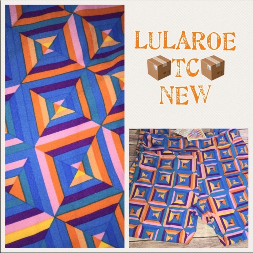Lularoe TC logo leggings New